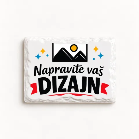 Keramički magnet — pravougaoni reljef
