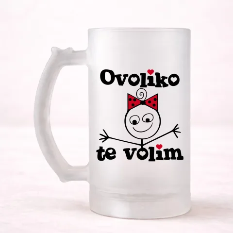 Ovoliko te volim - Ona - Krigla