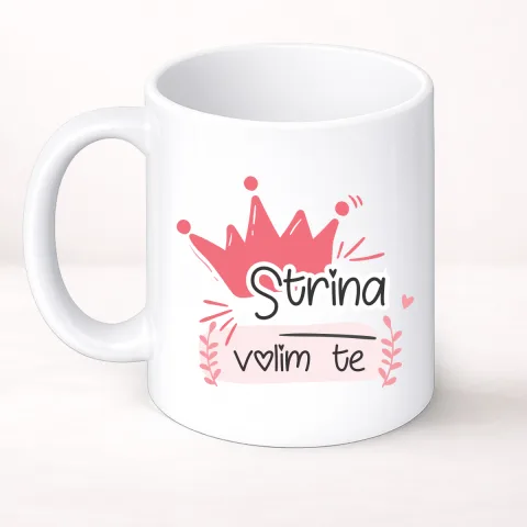 Strina volim te - Šolja Classic – proizvod sa printom