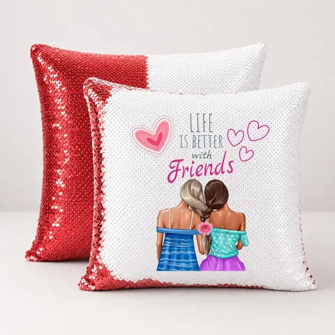 Life is better with Friends - Jastuk magični