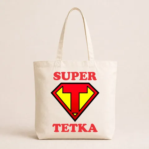 Super tetka #2 - Pamučni ceger – proizvod sa printom