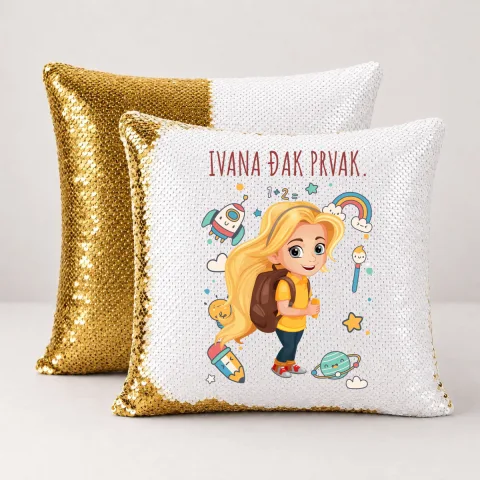 Đak prvak #1 - Jastuk magični – proizvod sa printom