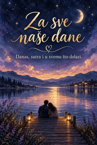 Čestitka · Za sve naše dane - Zvjezdano nebo