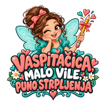 Vaspitačica, malo vile, puno strpljenja na proizvodu