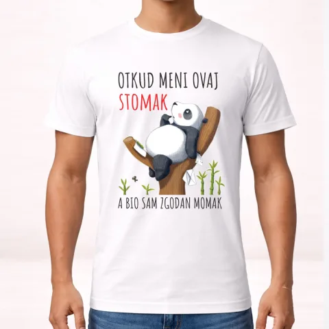 Otkud meni ovaj stomak a bio sam zgodan momak - Majica