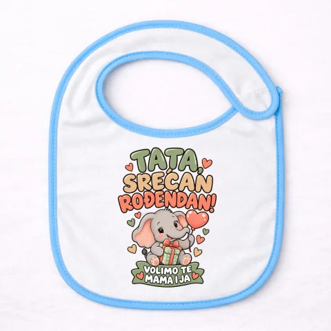 Tata, srećan rođendan! Volimo te mama i ja - Siperak