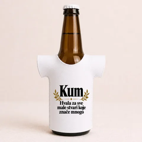 Kum — Hvala za sve male stvari koje znače mnogo - Majica za flaše