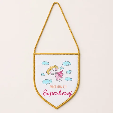 Moja mama je superheroj - Zastavica