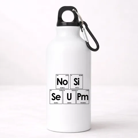 No Si Se U Pm - Aluminijumska boca