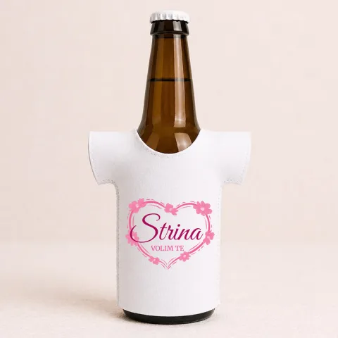 Strina volim te! - Majica za flaše