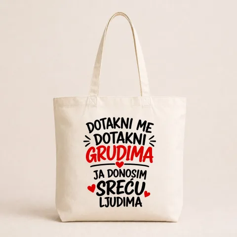 Dotakni me dotakni grudima 1 - Pamučni ceger