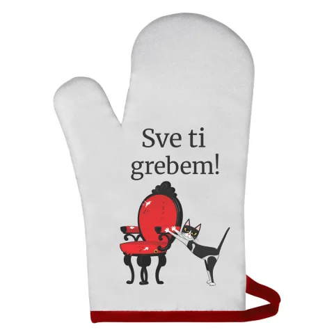 Sve ti grebem - Rukavica za rernu