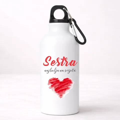 Sestra najbolja na svijetu - Aluminijumska boca