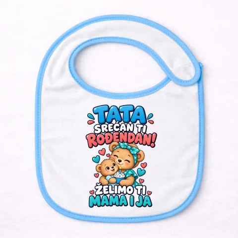 Tata, srećan ti rođendan! Želimo ti mama i ja - Siperak