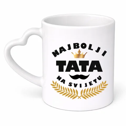 Najbolji tata na svijetu - Šolja srce