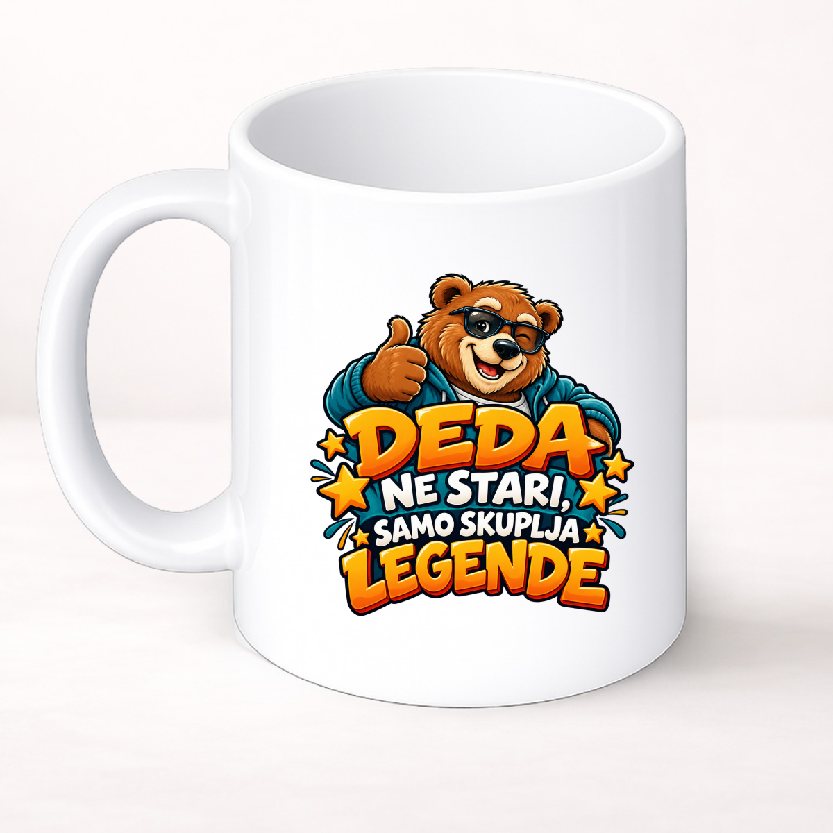 Deda ne stari, samo skuplja legende - Šolja Classic – prikaz proizvoda