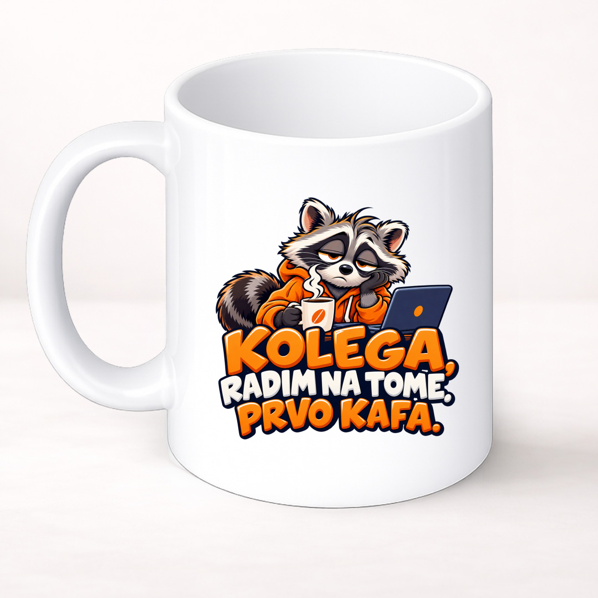 Kolega, radim na tome. Prvo kafa - Šolja Classic – prikaz proizvoda