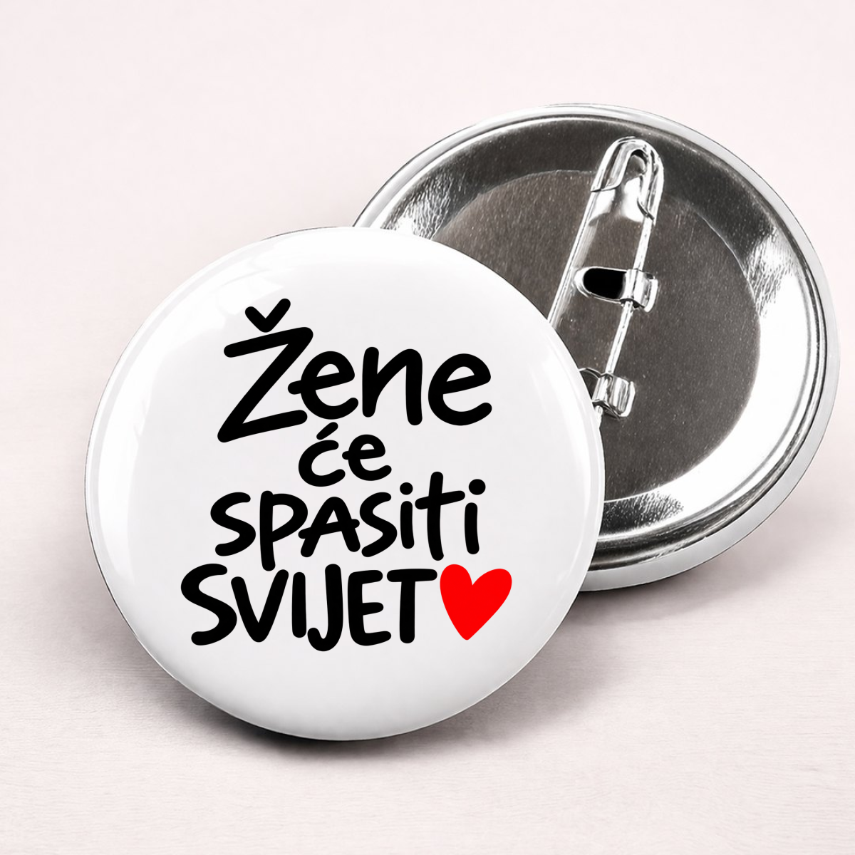 Zene ce spasiti svijet 2 - Bedževi – prikaz proizvoda